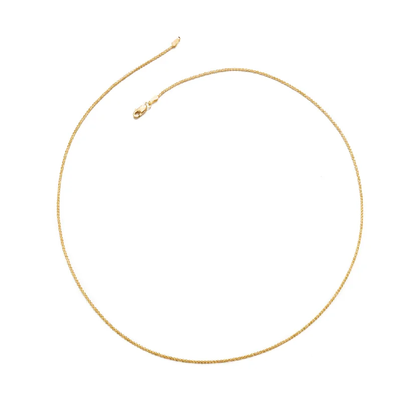 Shine In Style – Shop Jewelry Discounts Today 1.2mm 14-Karat Yellow Gold Chain