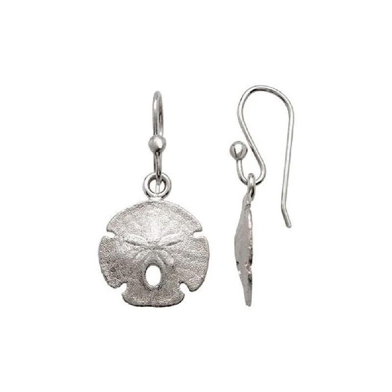 Limited-Stock Jewelry Clearance – Grab Your Favorites Now 15mm Textured Sand Dollar Dangle Earrings in Sterling Silver Limited-Stock Jewelry Clearance – Grab Your Favorites Now 15mm Textured Sand Dollar Dangle Earrings in Sterling Silver