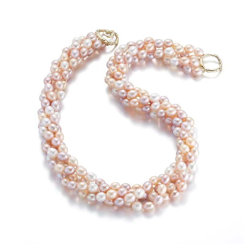 Jewelry Flash Sale – Stylish Designs At Unbeatable Rates 4-Strand Pastel Baroque Pearl Twist Necklace Jewelry Flash Sale – Stylish Designs At Unbeatable Rates 4-Strand Pastel Baroque Pearl Twist Necklace