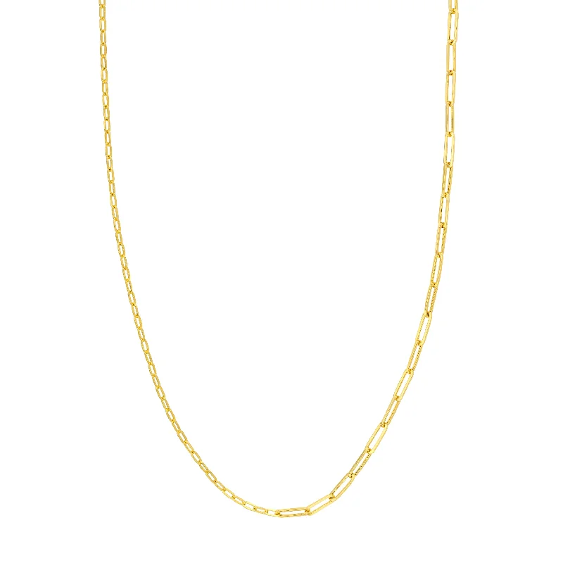 Sparkle For Less – Shop Our Limited-Time Jewelry Deals 50/50 Paper Clip Necklace