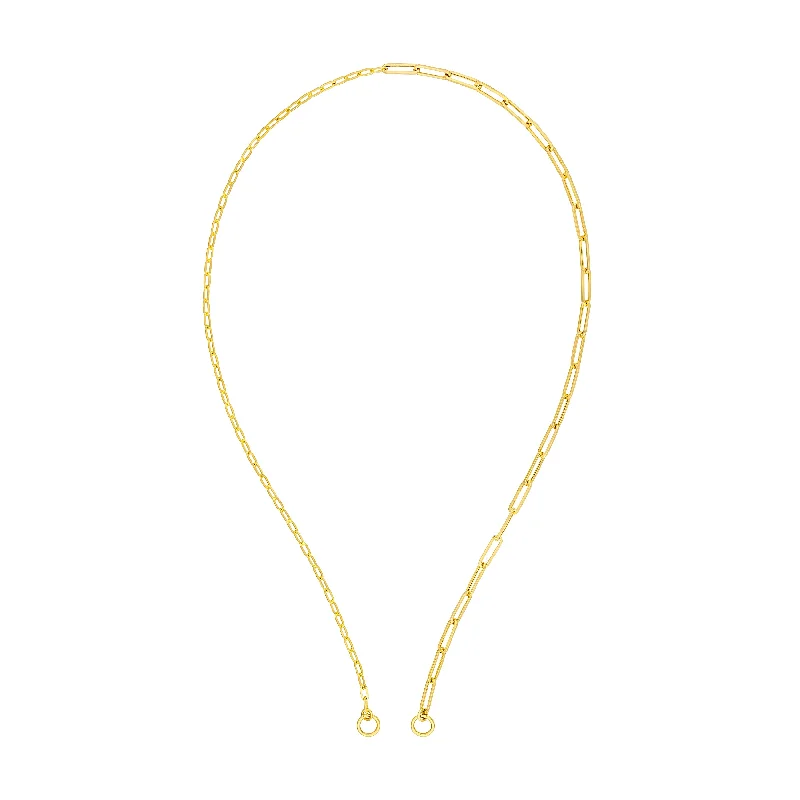Limited-Time Jewelry Discounts – Shine Without The Splurge 50/50 Paper Clip Split Chain