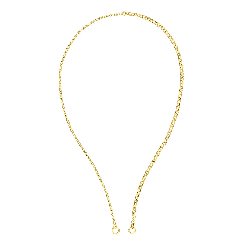 Must-Have Jewelry At Unbelievable Discounts 50/50 Rolo + Rolo Split Chain