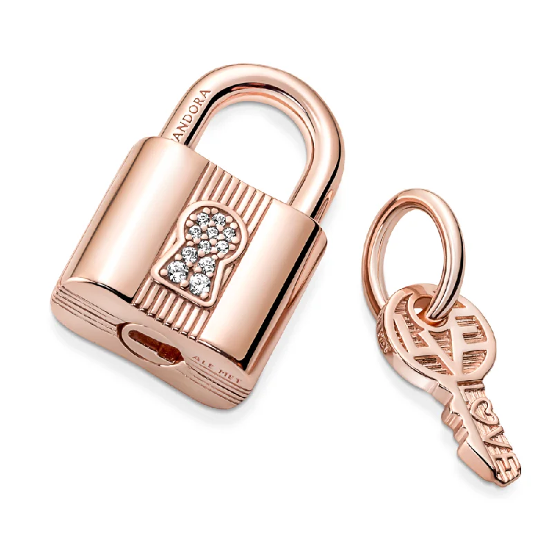 Personalized Jewelry Sale – Meaningful Gifts At Great Prices Padlock & Key Dangle Charm Personalized Jewelry Sale – Meaningful Gifts At Great Prices Padlock & Key Dangle Charm