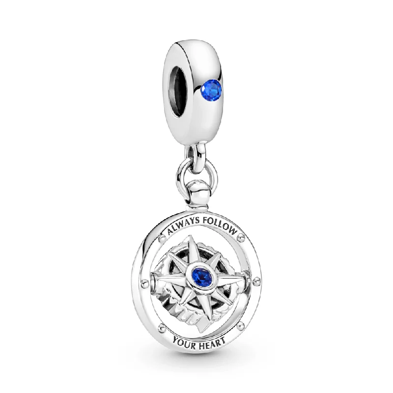 Buy More, Save More On Stunning Jewelry Pieces Spinning Compass Dangle Charm