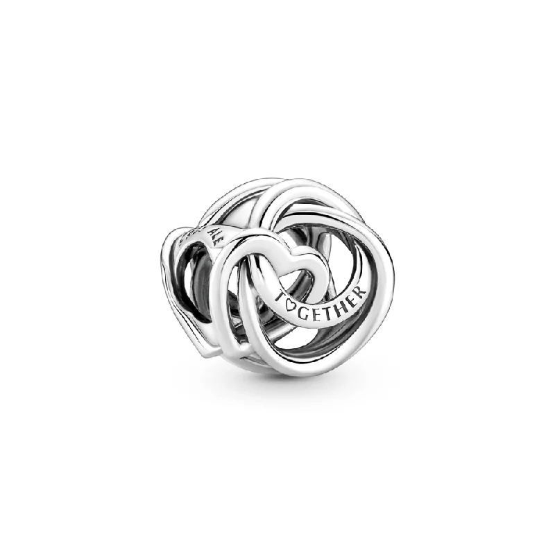 Affordable Glamour – Premium Jewelry For Less Family Always Encircled Heart Charm