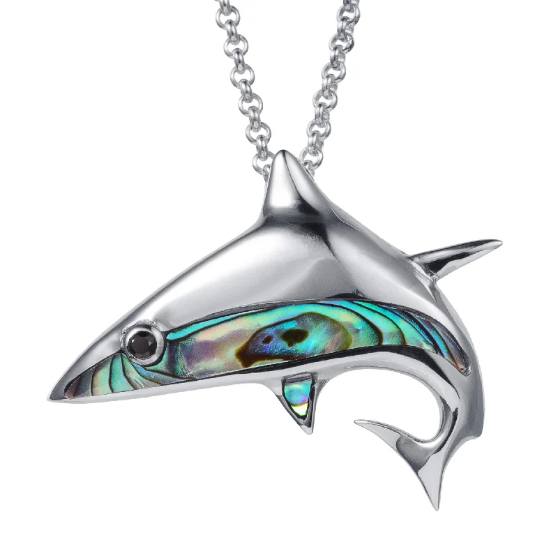 Final Call – Shop Exquisite Jewelry Before It's Gone Abalone Shark Pendant