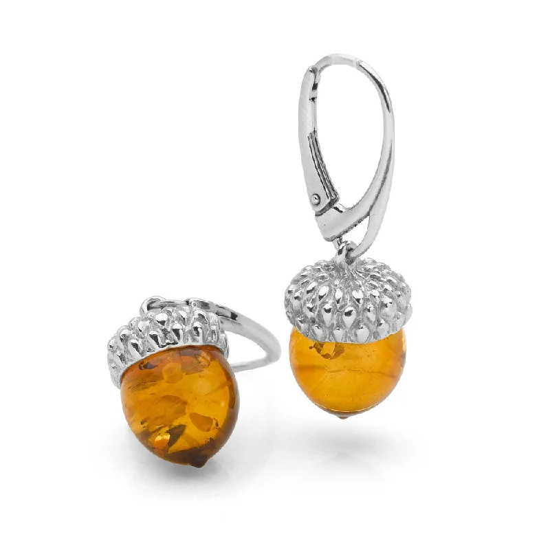 Shop Fine Jewelry With Amazing Deals Amber Acorn Earrings