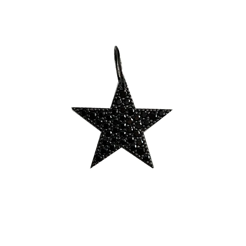 Timeless Jewelry, Timeless Savings – Don't Wait Black Pave Star Charm