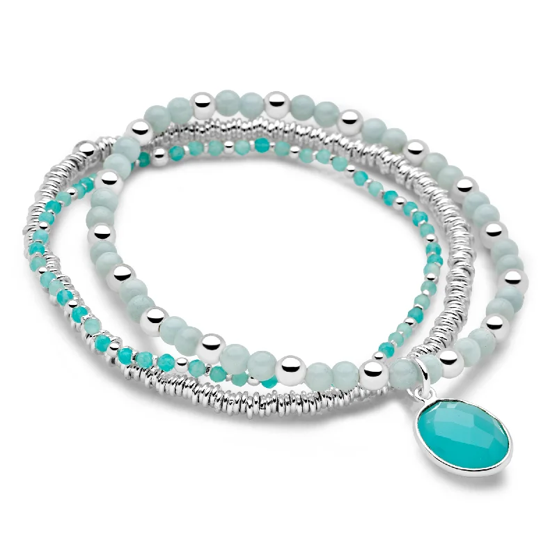 Timeless Jewelry, Timeless Savings – Don't Wait Blue Haze Bracelet Stack
