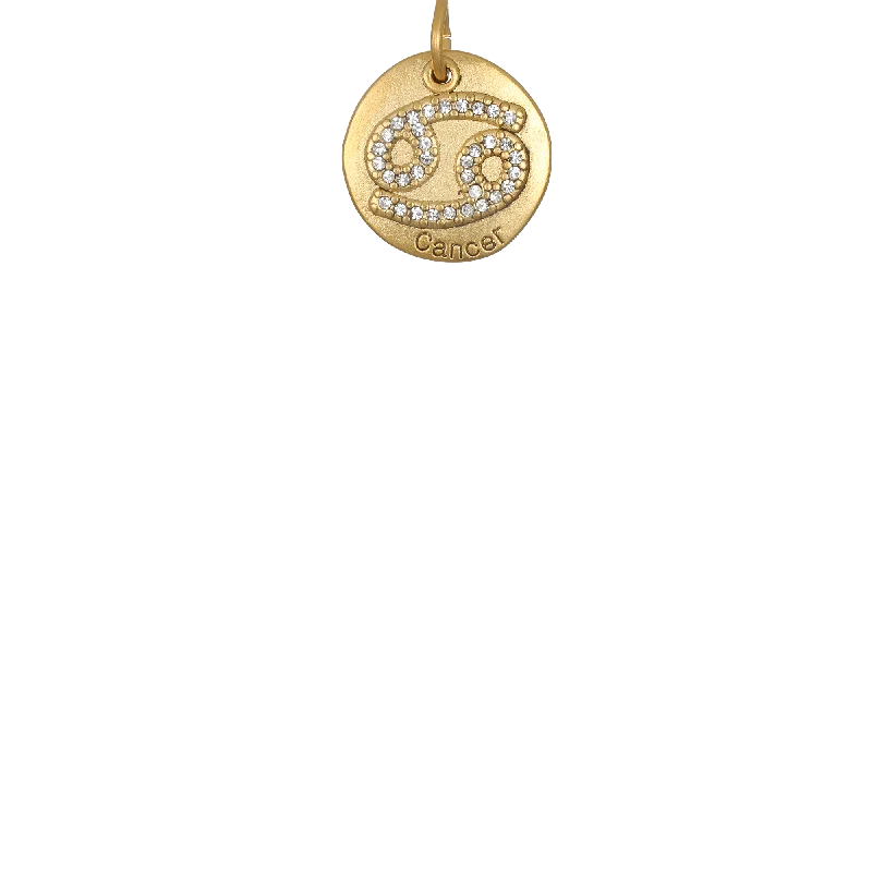 Timeless Elegance At Unbelievable Discounts Cancer Zodiac - Gold