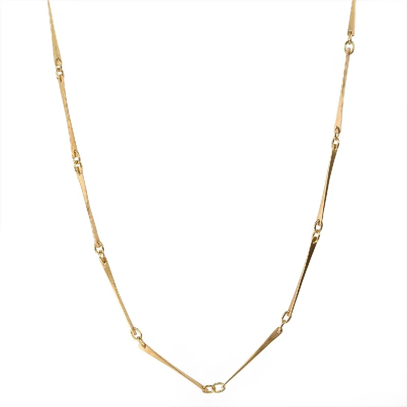 The Ultimate Jewelry Sale – Exclusive Styles At Great Prices 20K Gold "Planished" Link Chain
