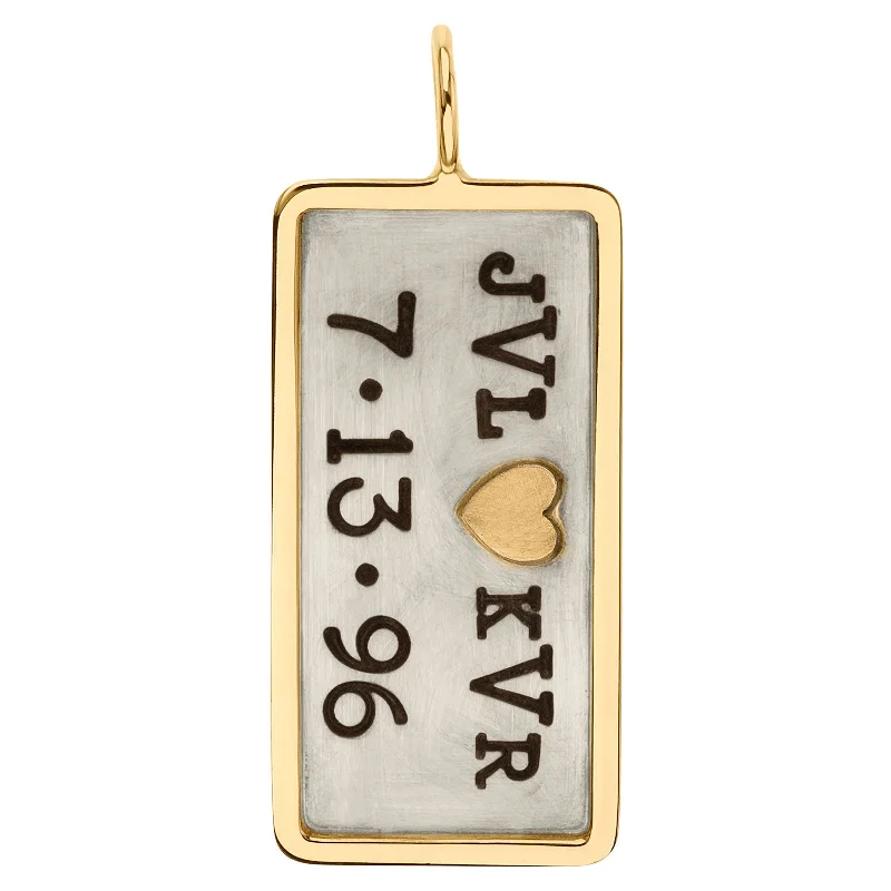 Premium Jewelry Now Available At Special Discounts Double Monogram And Date ID Tag