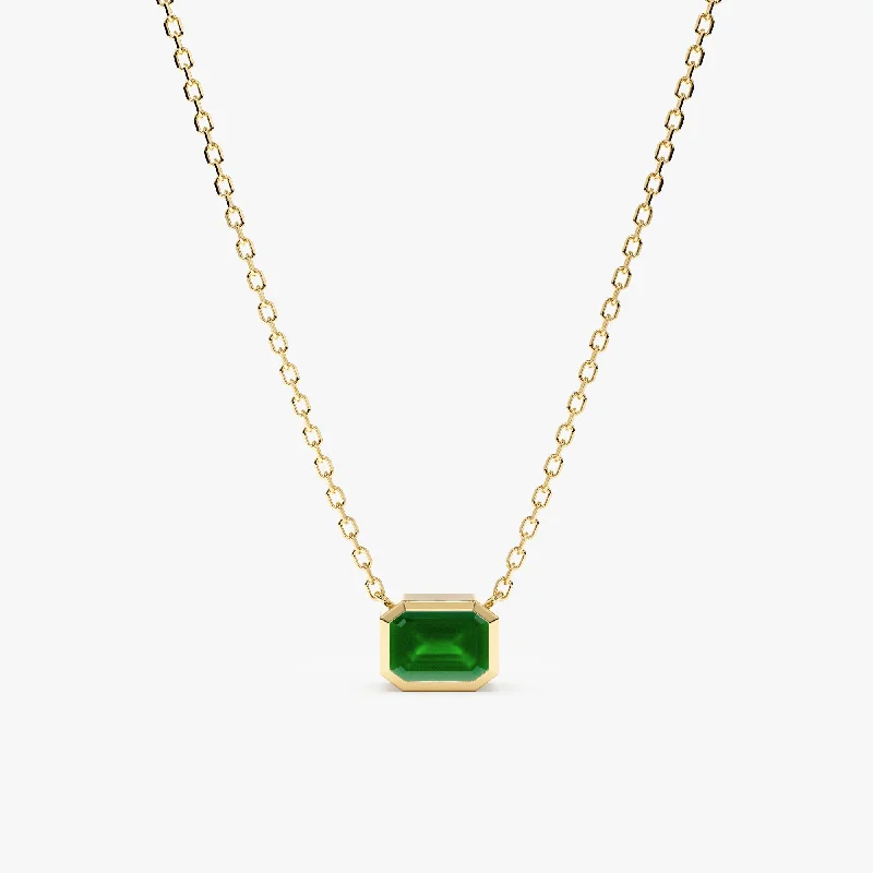 Shop High-Quality Jewelry At Jaw-Dropping Discounts Emerald Necklace, Luisa