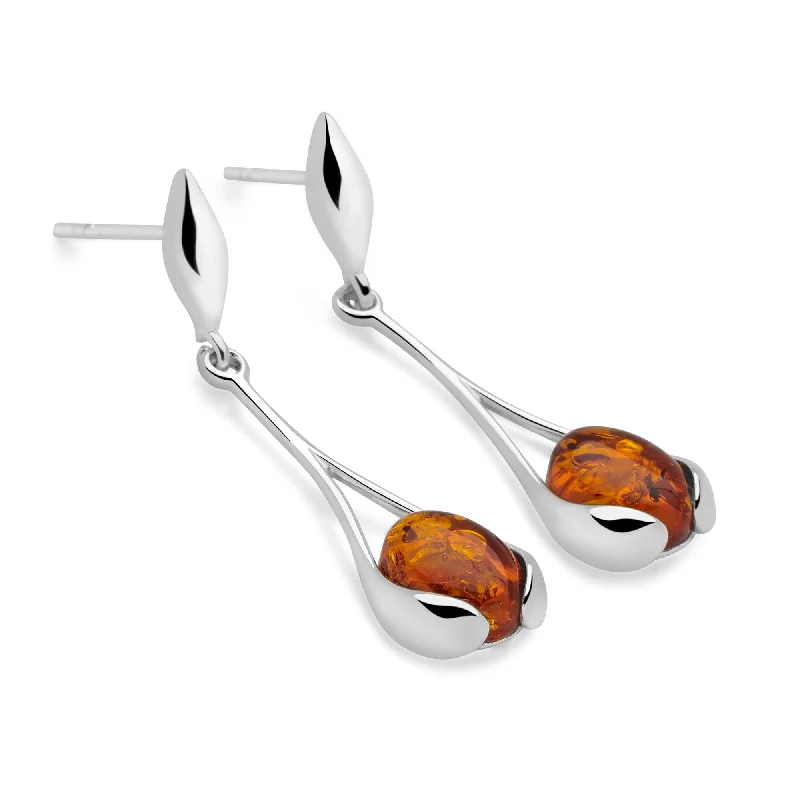 Flash Jewelry Sale – Get Stunning Pieces At Low Prices Espresso Amber Earrings