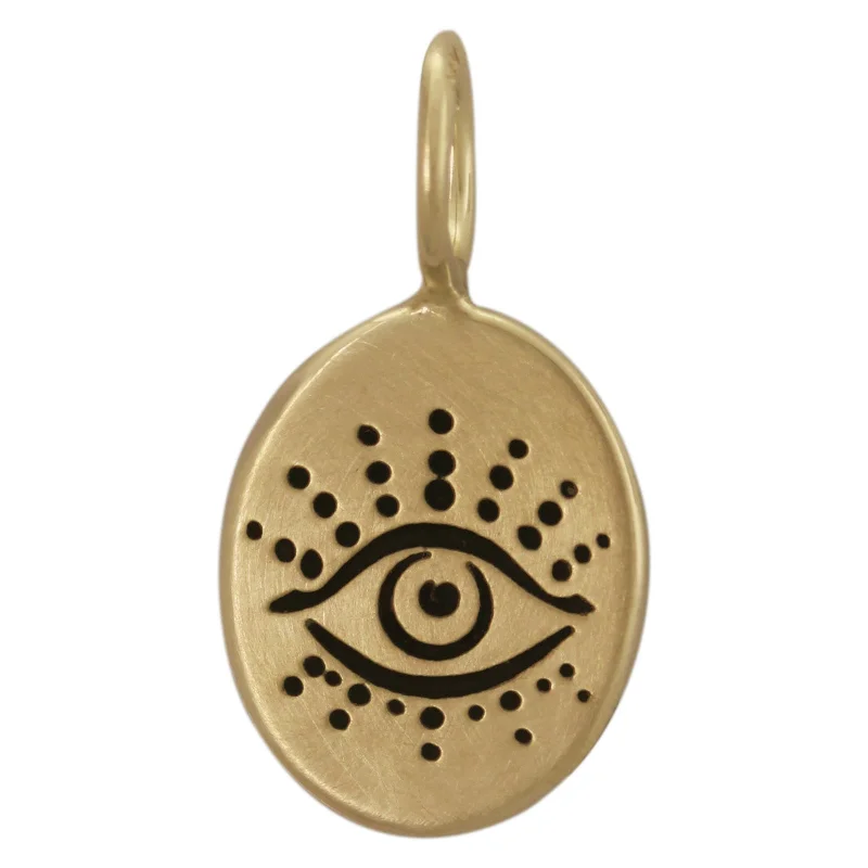 High-Quality Jewelry At A Fraction Of The Cost Evil Eye Oval Charm
