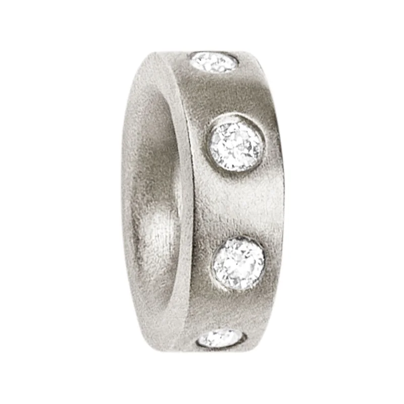 Shop Stylish Jewelry Now And Save Big Silver Flush Set Loop
