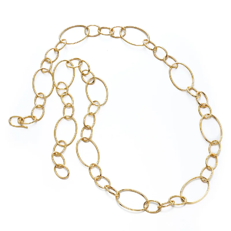 Flash Sale On Elegant Jewelry – Don't Miss Out Multi Oval Link Necklace