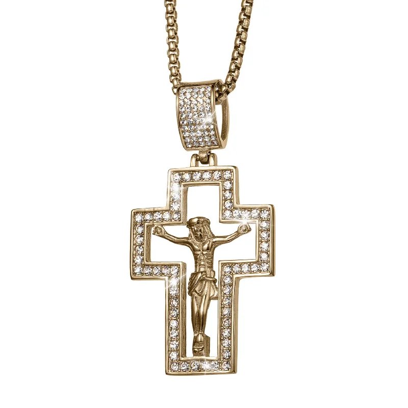 Limited Stock On Premium Jewelry At Low Prices Golden Faith Crucifix
