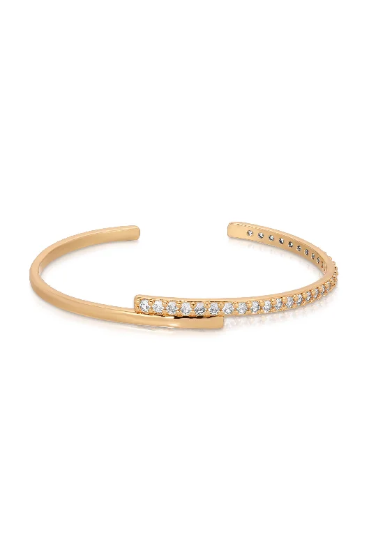 Personalized Jewelry Sale – Unique Pieces At Great Prices Half Classic Half Sparkle Bracelet Cuff Personalized Jewelry Sale – Unique Pieces At Great Prices Half Classic Half Sparkle Bracelet Cuff