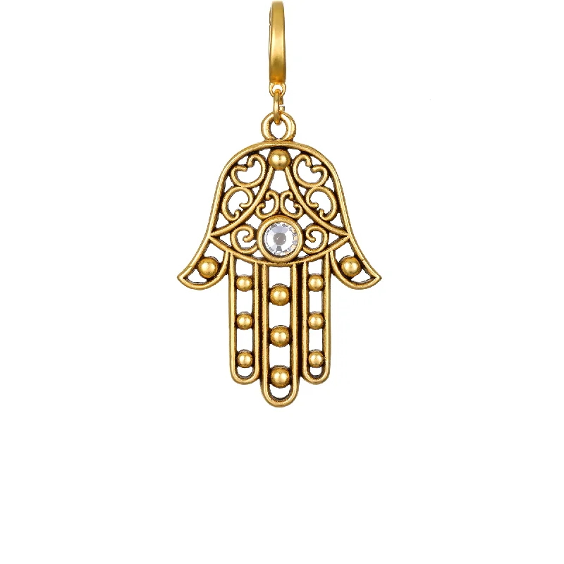 Hamsa Hand Clip-On Charm