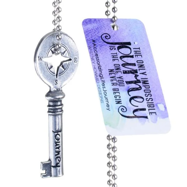 Journey Key Charm