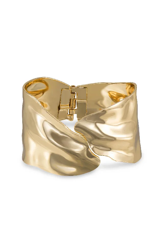 Huge Savings On Timeless Jewelry Collections Melted Abstract Cuff Bracelet