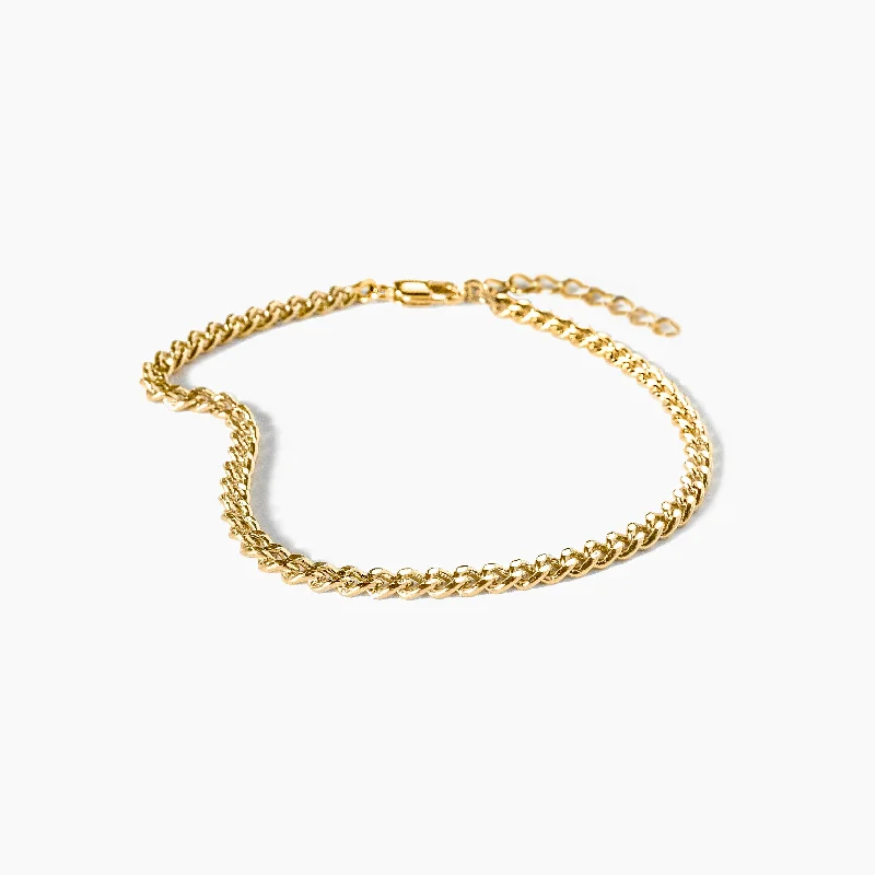 Unmissable Jewelry Clearance – Final Reductions Mini Drew Curb Anklet