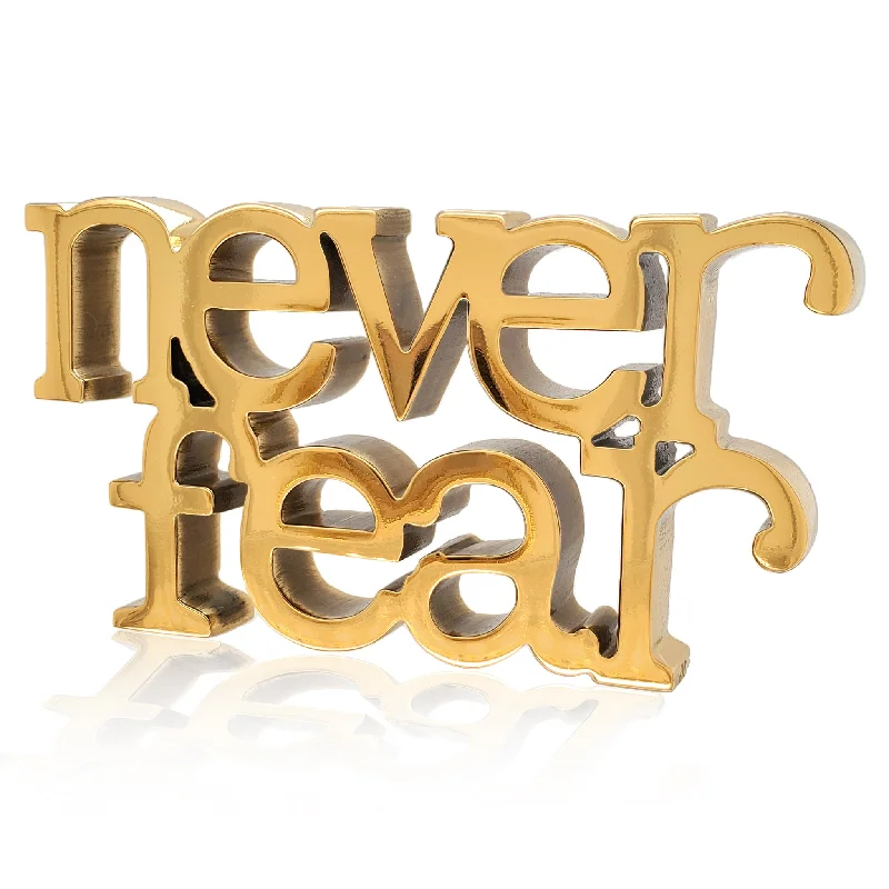Chic And Stylish Jewelry At Exclusive Prices "Never Fear" Table Charm