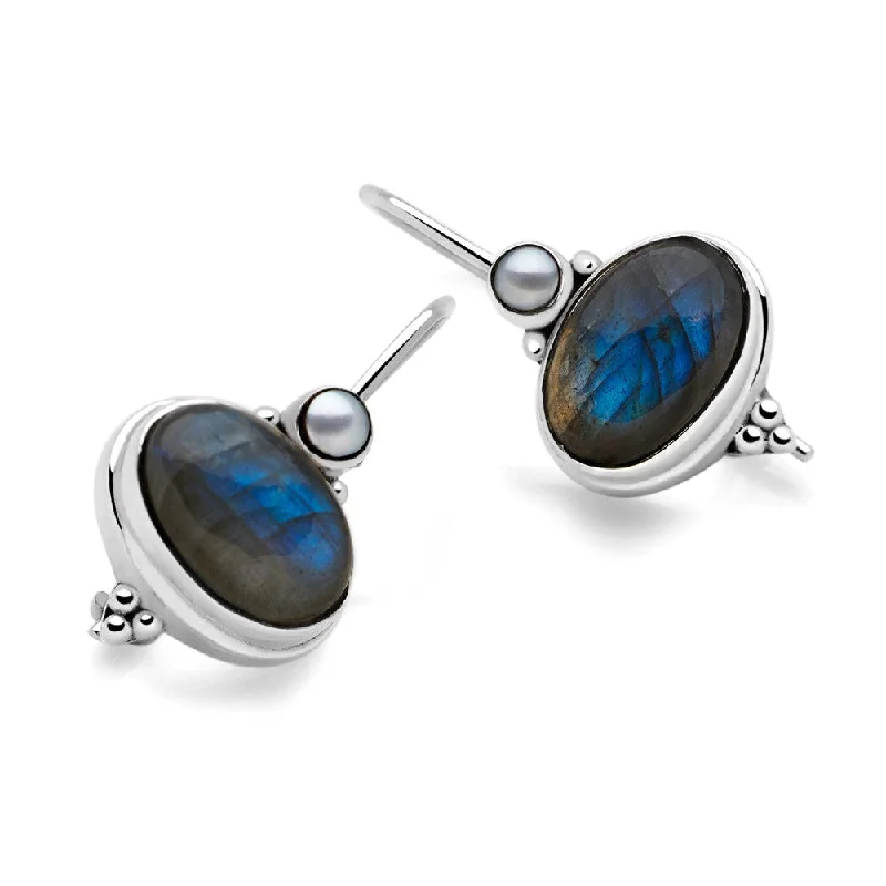 Don't Miss Our Biggest Jewelry Sale Of The Season Ocean Depths Earrings (Labradorite)