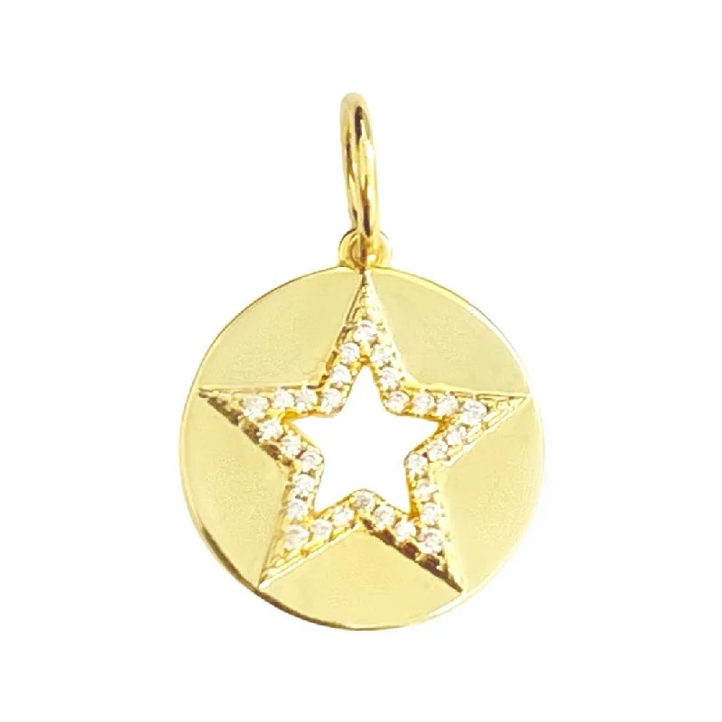 Unlock Unbeatable Jewelry Deals Before They’Re Gone Open Star Disk Charm