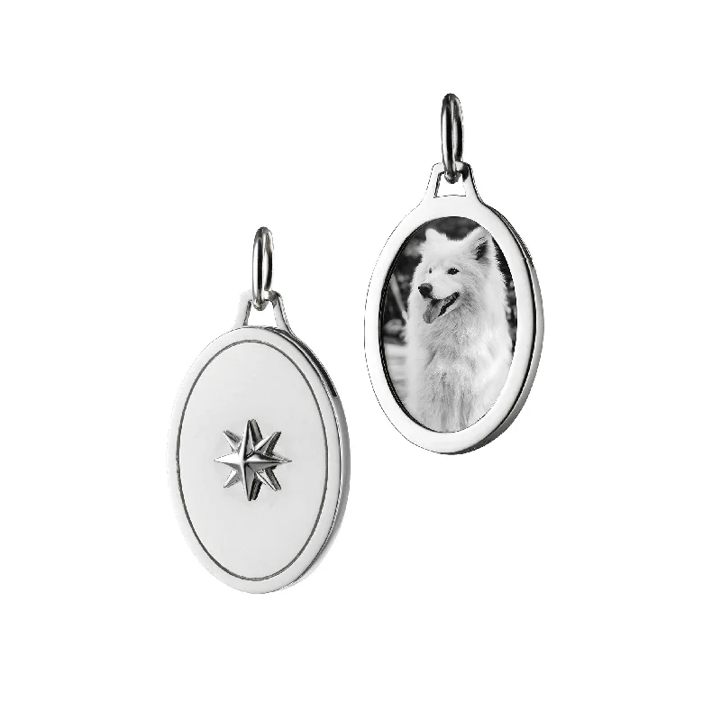 Trending Jewelry Styles Now At Limited-Time Discounts Oval Star Sterling Silver Half Locket Charm Trending Jewelry Styles Now At Limited-Time Discounts Oval Star Sterling Silver Half Locket Charm