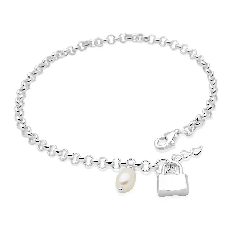 Exclusive Savings On Timeless Jewelry Pieces Padlock Pearl Bracelet