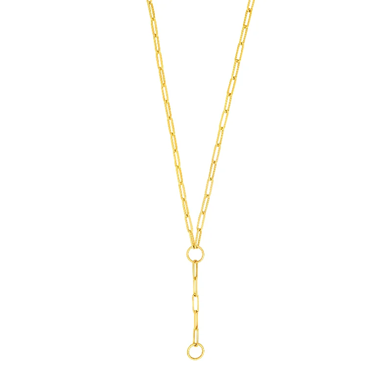 Fashion-Forward Jewelry At Incredible Prices Paper Clip Enhancer Chain Lariat Necklace Fashion-Forward Jewelry At Incredible Prices Paper Clip Enhancer Chain Lariat Necklace
