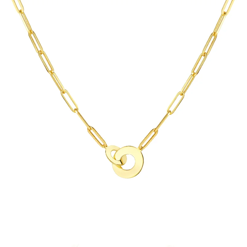 Make Every Moment Shine – Jewelry Discounts Available Paper Clip Necklace with Interlocked Disks Make Every Moment Shine – Jewelry Discounts Available Paper Clip Necklace with Interlocked Disks