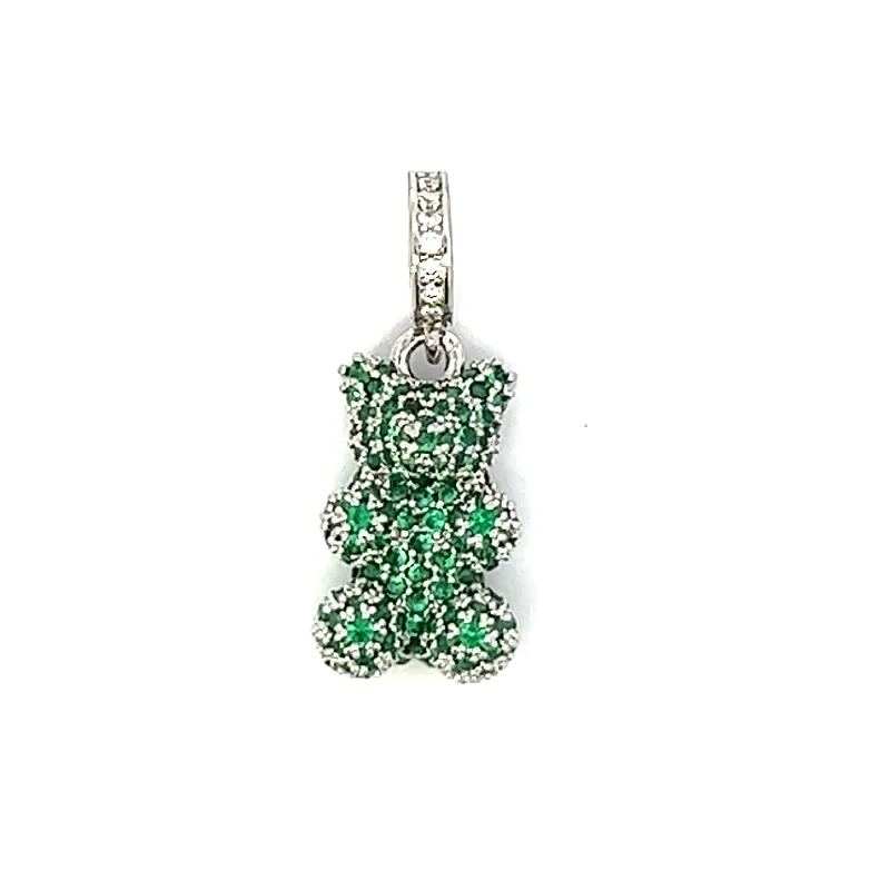 Silver/Green
