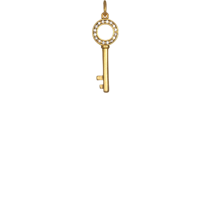 Elegant Jewelry Styles At Budget-Friendly Prices Pavé  Key - Gold