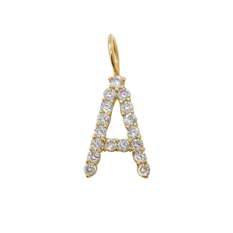 Must-Have Jewelry At Irresistible Discounts Pave Large Initial Charm