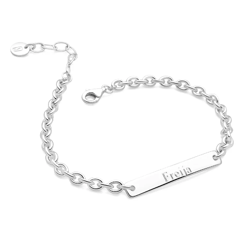 Trendy Minimalist Jewelry For Everyday Wear Personalised Name Bracelet