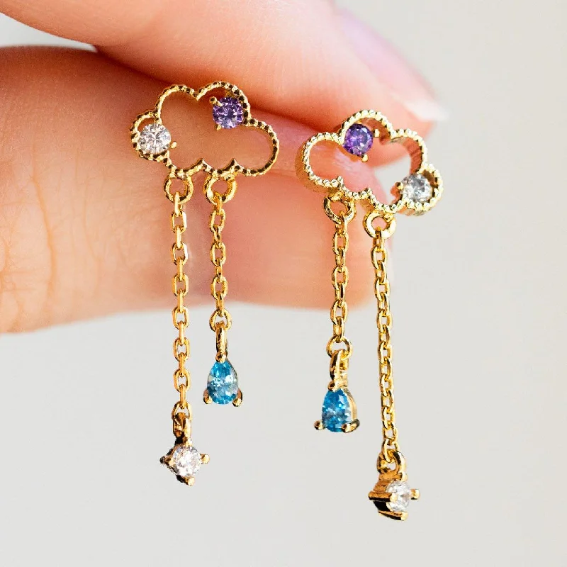 Shop Stylish Jewelry Now And Save Big Reigning Clouds Dangle Earrings