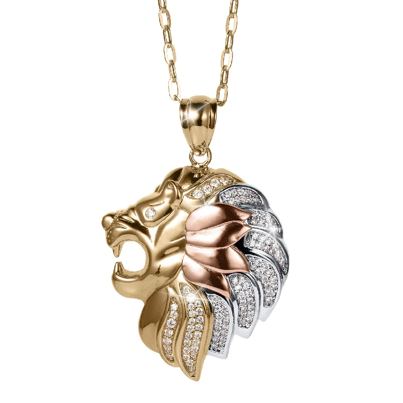 Luxury Handcrafted Jewelry For Elegant Looks Roar Of Power Pendant
