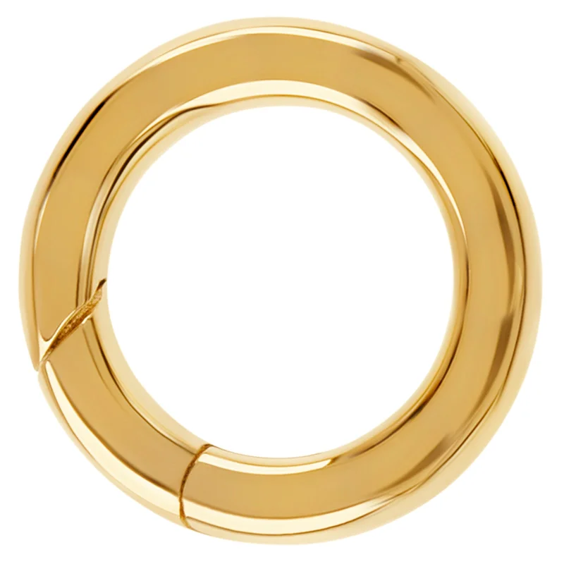 Waterproof Stainless Steel Jewelry For Lasting Beauty Small Round Clip Hinge