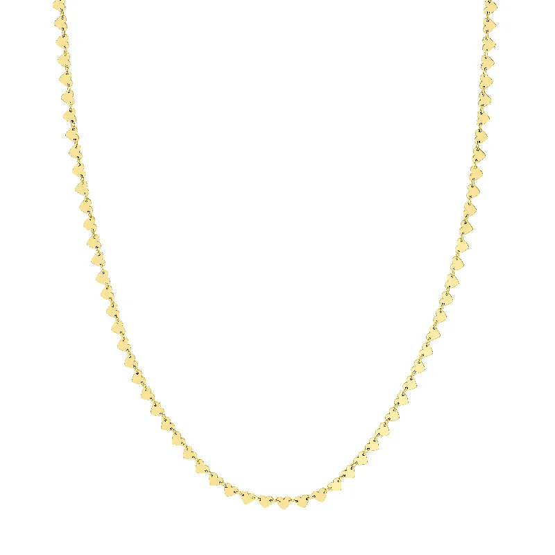 Affordable Elegance – Premium Jewelry At Special Prices Side by Side Heart Station Necklace