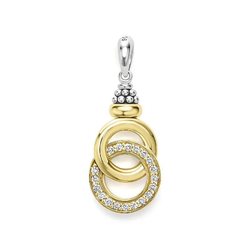 Unmissable Deals On Handmade Jewelry Collections Signature Caviar Two-Tone Interlocking Diamond Pendant Unmissable Deals On Handmade Jewelry Collections Signature Caviar Two-Tone Interlocking Diamond Pendant