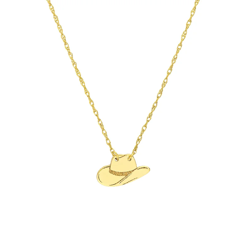 Elegant Necklaces And Bracelets At Limited-Time Offers So You Mini Cowboy Hat Necklace Elegant Necklaces And Bracelets At Limited-Time Offers So You Mini Cowboy Hat Necklace