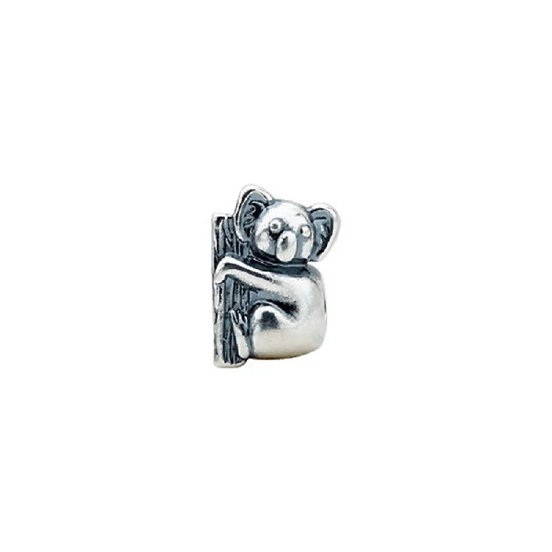 Sterling Silver Koala Bear Bead Charm