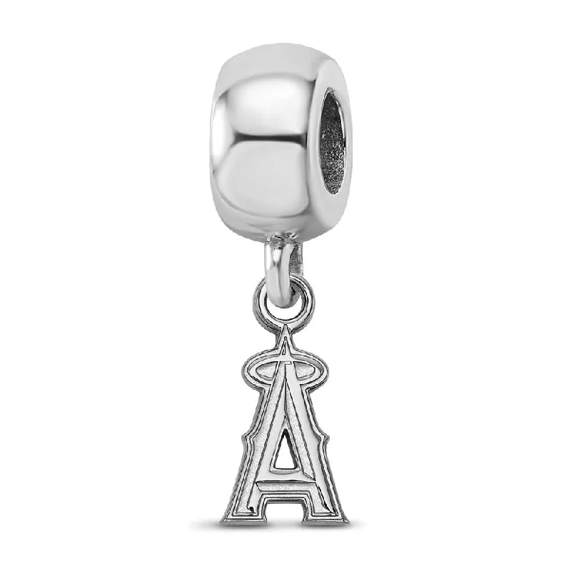 Dazzling Deals On Necklaces, Bracelets, And More Sterling Silver Rhodium Plated MLB Los Angeles Angels XS Dangle Bead Dazzling Deals On Necklaces, Bracelets, And More Sterling Silver Rhodium Plated MLB Los Angeles Angels XS Dangle Bead