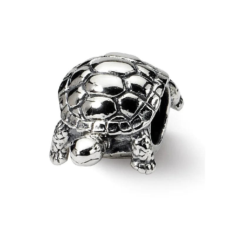 Sterling Silver Turtle Bead Charm