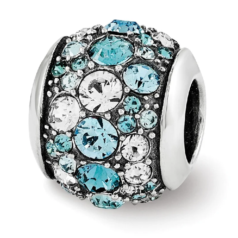 Jewelry Clearance Event – Stock Up Before It's Over Sterling Silver with Blue & White Crystals Seaside Bead Charm Jewelry Clearance Event – Stock Up Before It's Over Sterling Silver with Blue & White Crystals Seaside Bead Charm