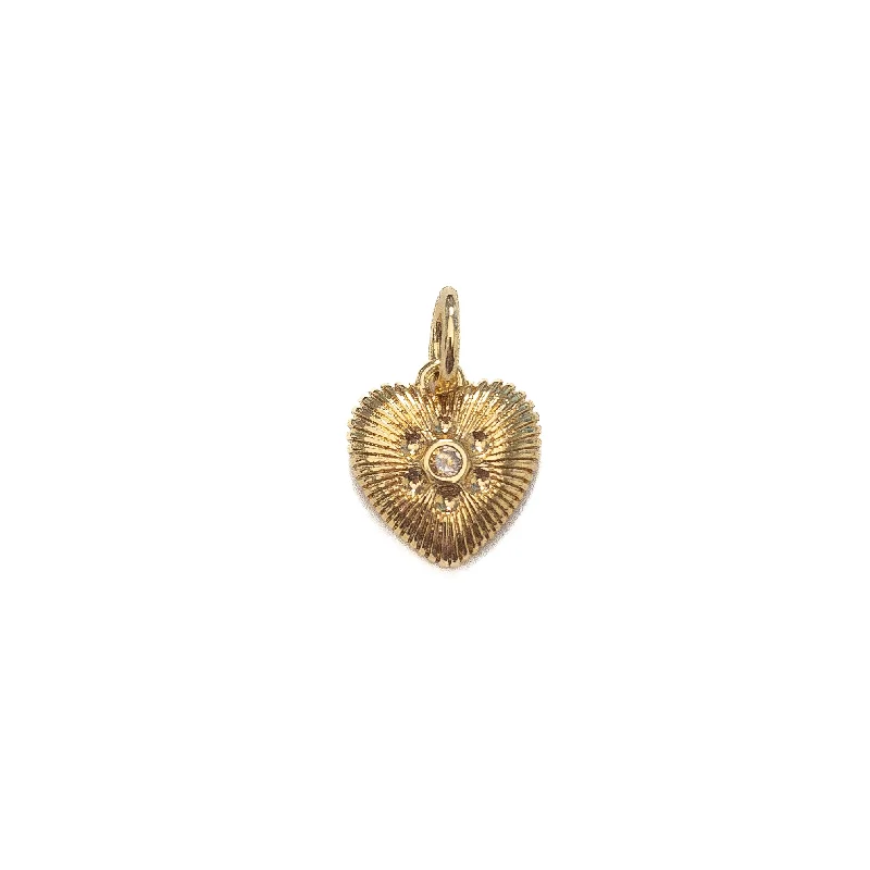 Stunning Jewelry At Even More Stunning Prices Textured Heart Charm