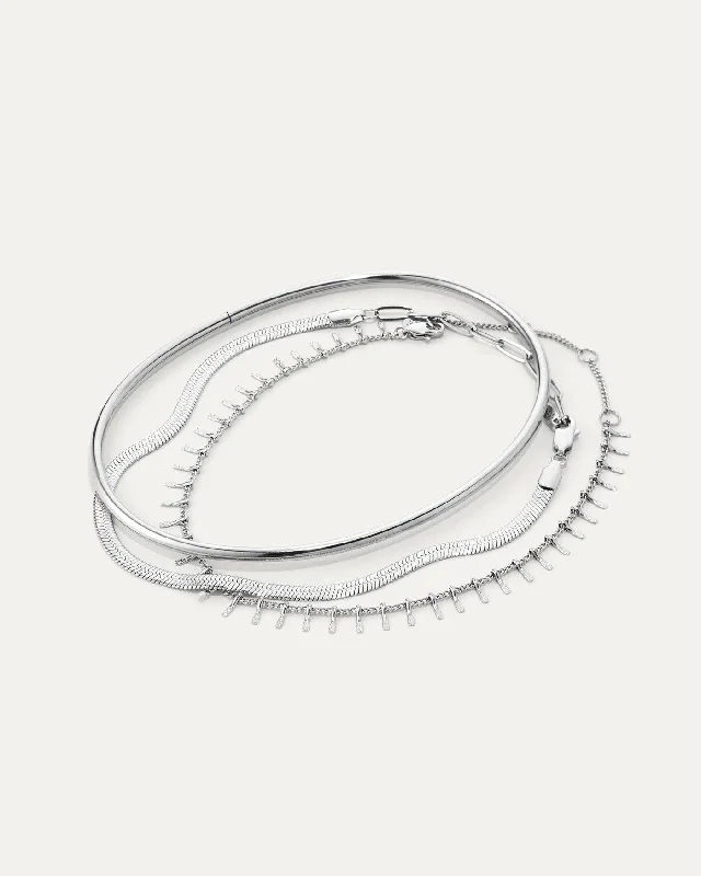 Shop Signature Jewelry Styles At Exclusive Prices The Modern Anklet Stack